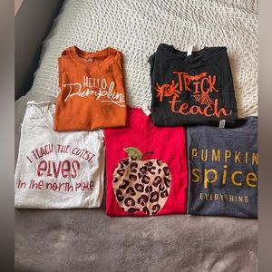 Cute teacher shirts 5 shirts